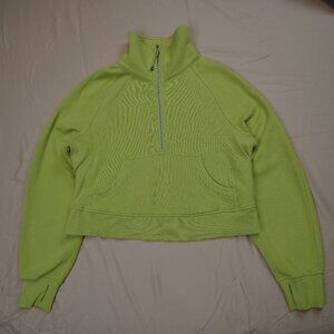 Lululemon XS/S Green Scuba Hoodie
